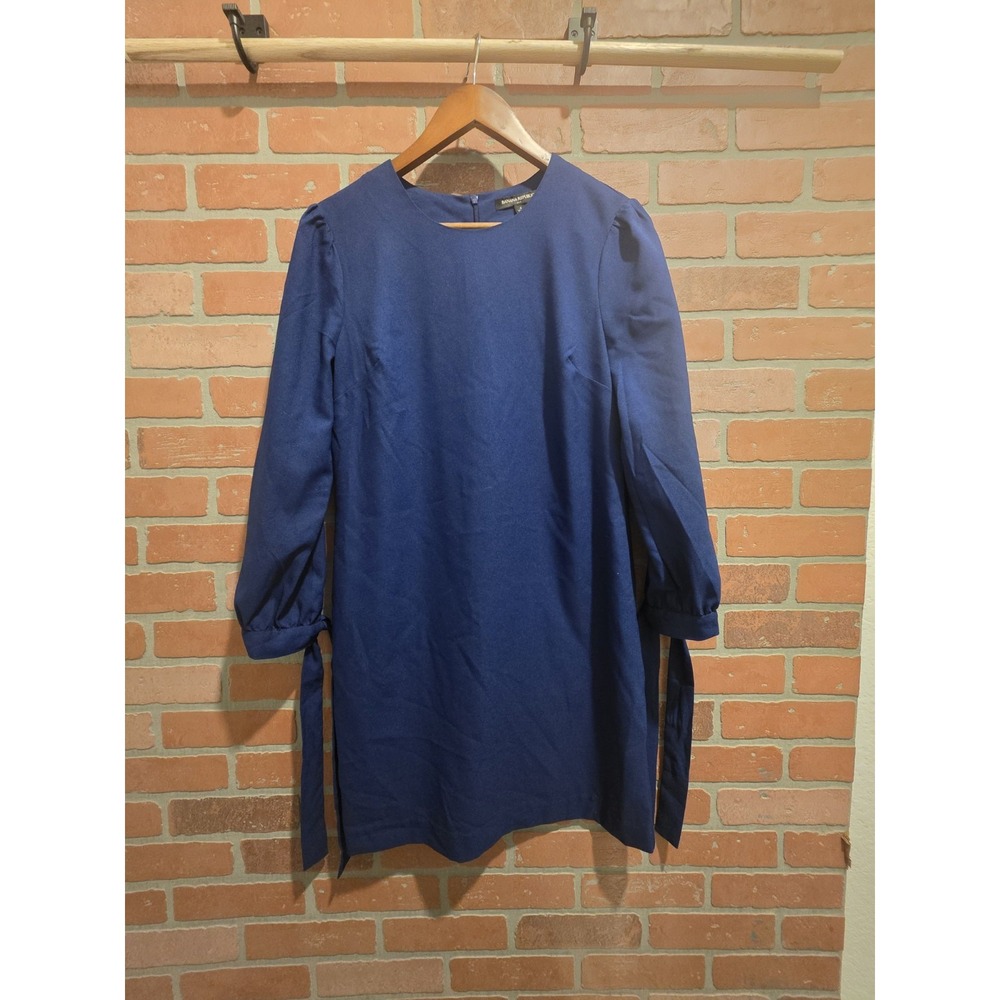Banana Republic Women's Blue Dress  Size 4 Polyester Sku 89
